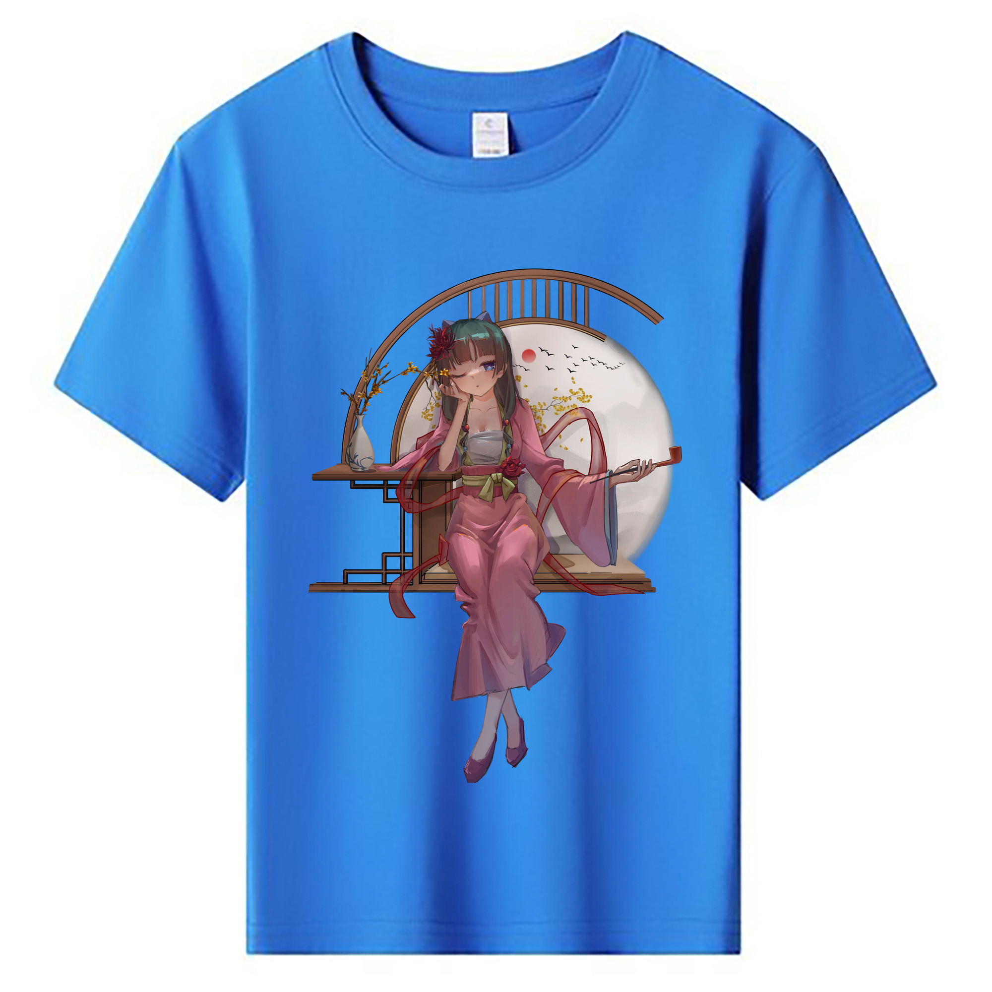 （画像用） 薬屋のひとりごと The Apothecary Diaries 綿100％キッズTシャツ（フロントプリント）